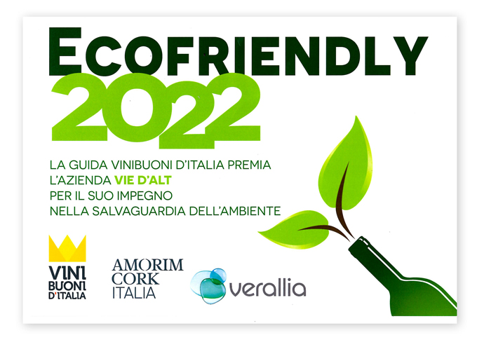 Vie D'Alt - Premio Ecofrendly 2022